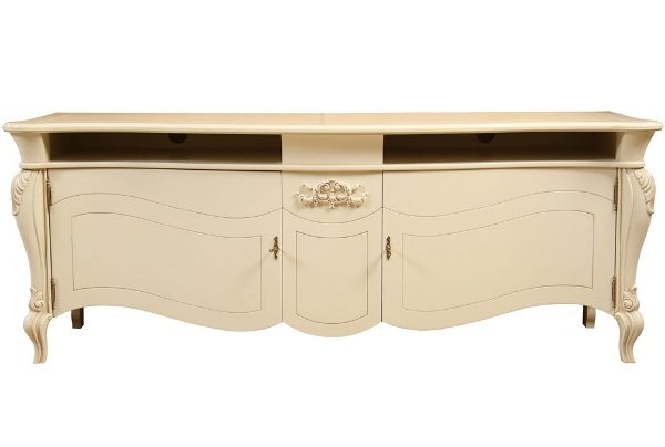 Тумба ТВ из натурального дерева Анабель, Румыния