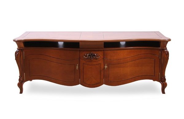 Тумба ТВ из натурального дерева Анабель, Румыния