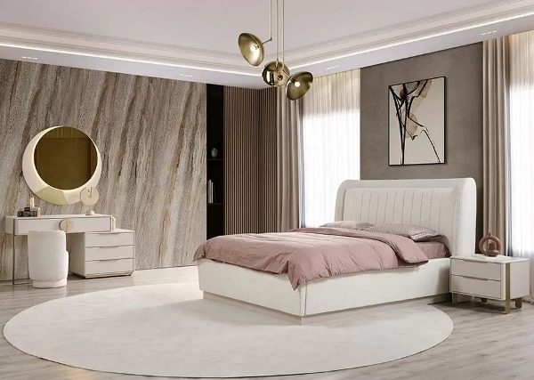 Белая мебель для спальни Берлин, модерн OD