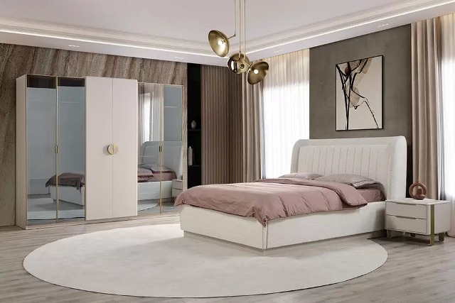 Белая мебель для спальни Берлин, модерн OD Белая мебель для спальни Берлин, модерн OD