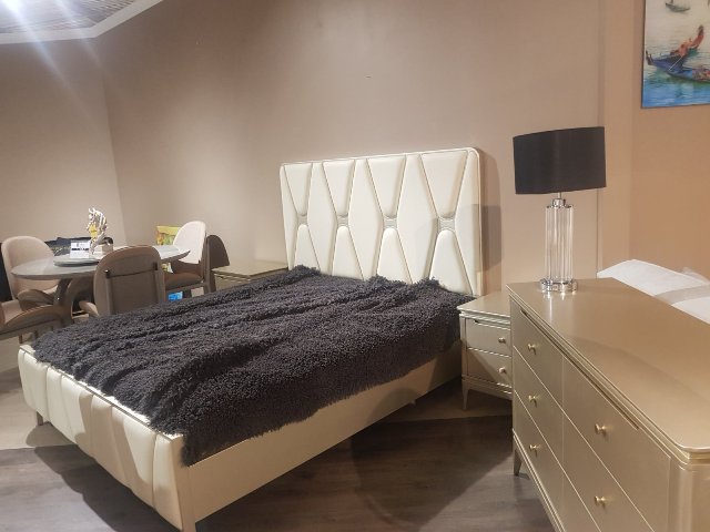 Аметист -светлая мебель для спальни