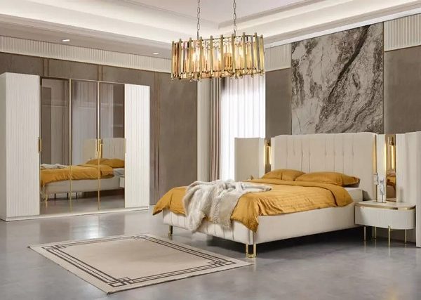 Белая спальня в стиле модерн Плюс, OD