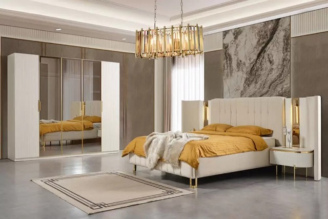 Белая спальня в стиле модерн Плюс, OD Белая спальня в стиле модерн Плюс, OD