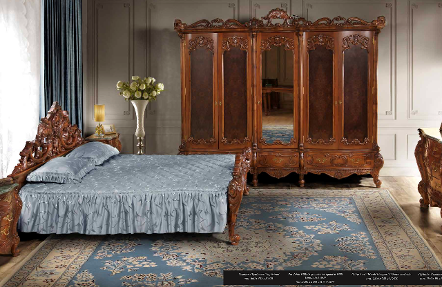 Классическая мебель для спальни Клеопатра Люкс Классическая мебель для спальни Клеопатра Люкс