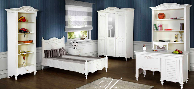 Детская светлая спальня Яна, Симекс Детская светлая спальня Яна, Симекс