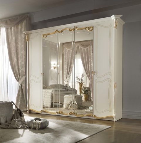 Феникс - белая итальянская мебель с золотом Феникс Феникс - белая итальянская мебель с золотом Феникс