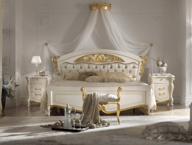 Феникс - белая итальянская мебель с золотом Феникс Феникс - белая итальянская мебель с золотом Феникс