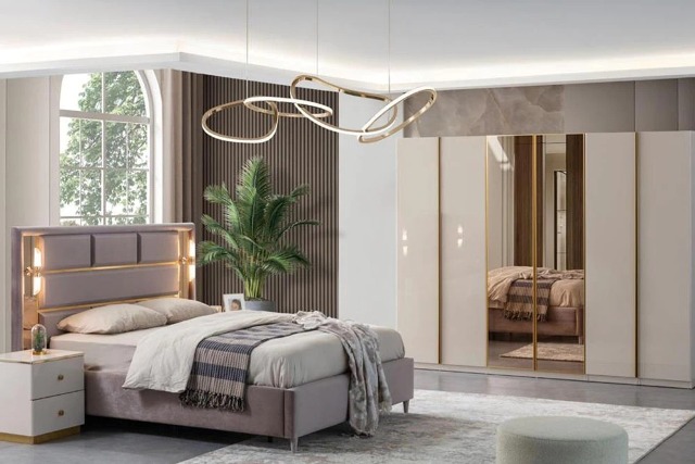 Белая спальня Золото Белая спальня Золото