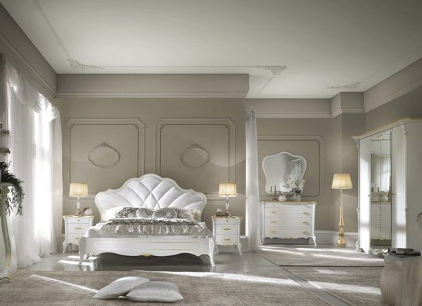 Белая итальянская спальня Джульетта