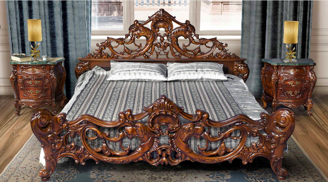 Классическая мебель для спальни Клеопатра Люкс Классическая мебель для спальни Клеопатра Люкс