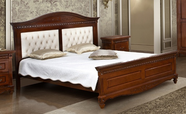 Коричневая деревянная спальня Карина Сarina, Simex Коричневая деревянная спальня Карина Сarina, Simex