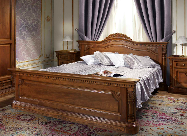 Классическая румынская кровать Кристина