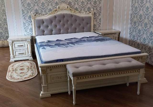 Белая спальня Монарх Плюс из ясеня Белая спальня Монарх Плюс из ясеня