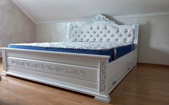 Белая спальня Монарх Плюс из ясеня Белая спальня Монарх Плюс из ясеня