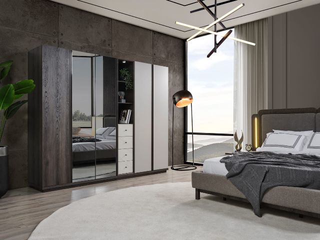 Современная мебель для спальни Натура, INF Современная мебель для спальни Натура, INF