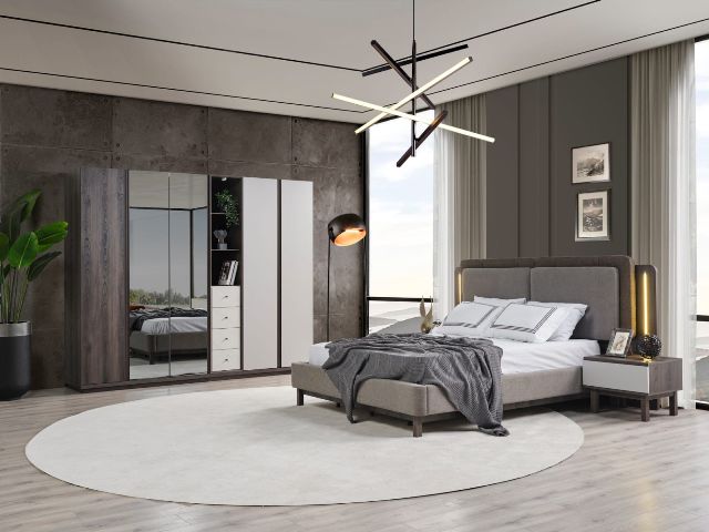 Современная мебель для спальни Натура, INF Современная мебель для спальни Натура, INF