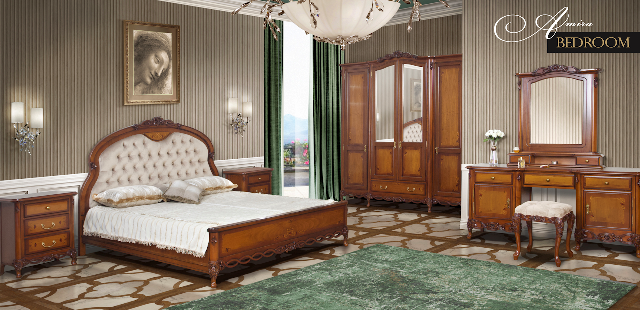 Румынская классическая спальня Амира