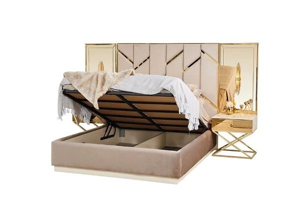 Золотая спальня Ринг в стиле модерн