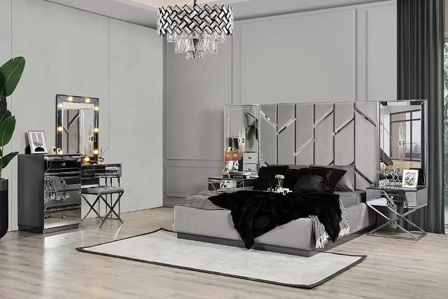 Серебряная спальня Ринг, АРТ-Деко Серебряная спальня Ринг, АРТ-Деко