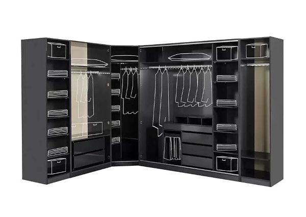 Серебряная спальня Ринг, АРТ-Деко