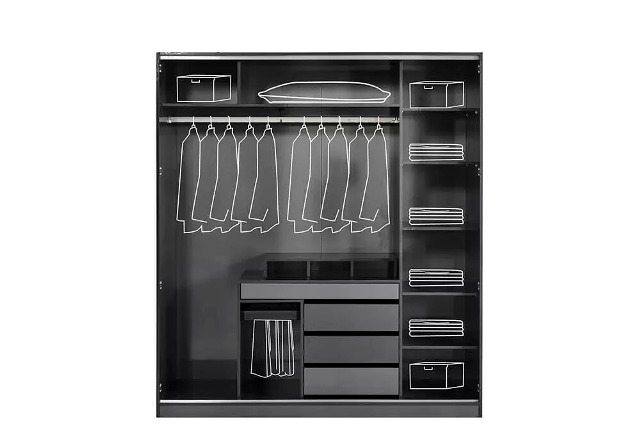 Серебряная спальня Ринг, АРТ-Деко Серебряная спальня Ринг, АРТ-Деко