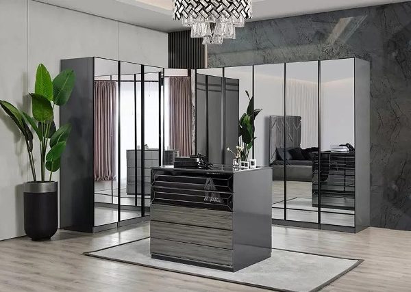 Серебряная спальня Ринг, АРТ-Деко