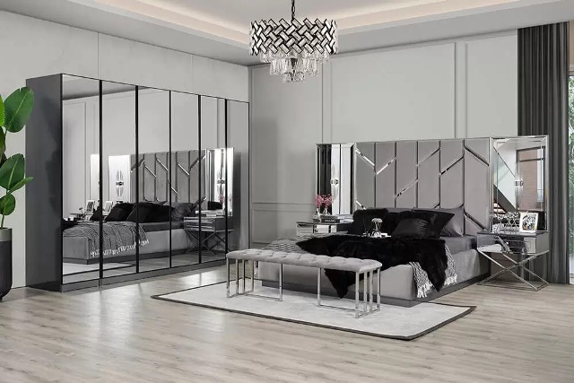 Серебряная спальня Ринг, АРТ-Деко Серебряная спальня Ринг, АРТ-Деко