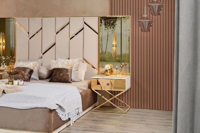 Золотая спальня Ринг в стиле модерн Золотая спальня Ринг в стиле модерн