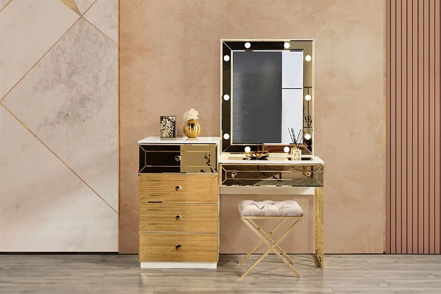 Золотая спальня Ринг в стиле модерн Золотая спальня Ринг в стиле модерн