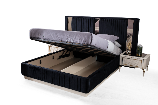 Сапфир-мягкая кровать в стиле модерн INF