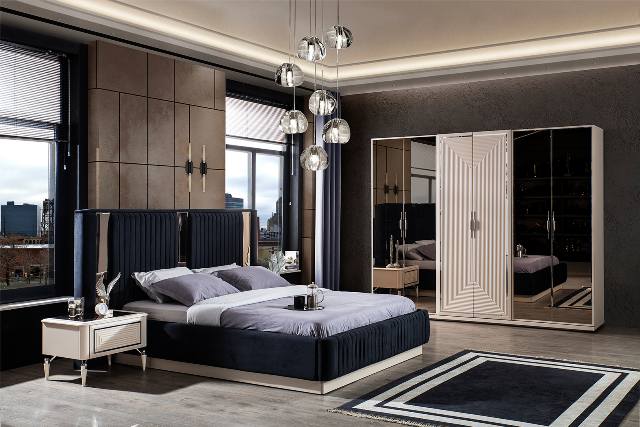 Спальня Сапфир с стиле модерн Спальня Сапфир с стиле модерн