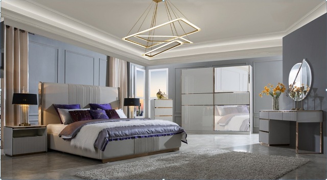 Белая спальня в стиле модерн Лайт Белая спальня в стиле модерн Лайт