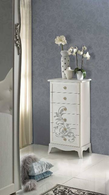 Фиодалисо Fiordaliso - белая итальянская спальня TUTTOMOBILI