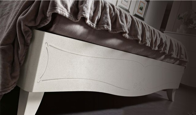 Белая итальянская спальня Аврора Белая итальянская спальня Аврора