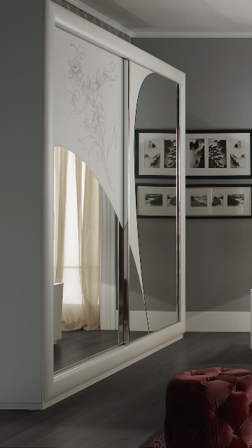 Камила Camilla - белая итальянская спальня, TUTTOMOBILI