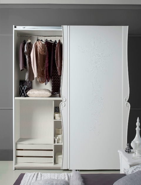 Дорис-белая спальня в стиле современная классика Дорис-белая спальня в стиле современная классика