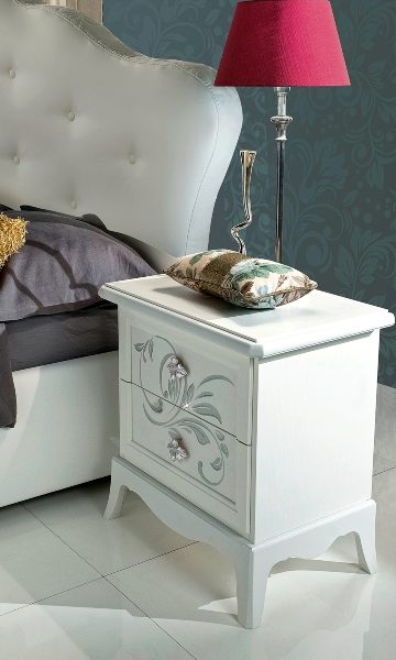 Фиодалисо Fiordaliso - белая итальянская спальня TUTTOMOBILI