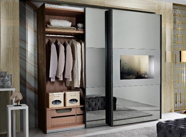 Бежевая итальянская спальня INCAVTO, MOBILIUPIU