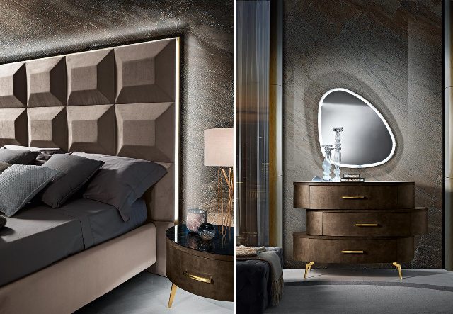 Бежевая итальянская спальня INCAVTO, MOBILIUPIU Бежевая итальянская спальня INCAVTO, MOBILIUPIU