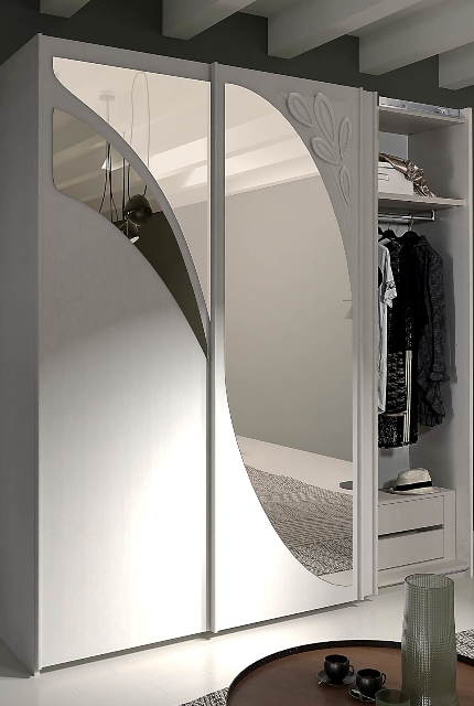 Белая итальянская спальня Ирис, TUTTOMOBILI Белая итальянская спальня Ирис, TUTTOMOBILI