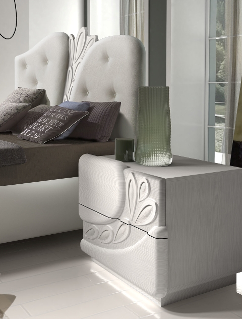 Белая итальянская спальня Ирис, TUTTOMOBILI