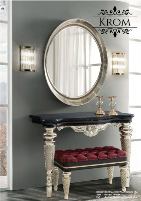 Консоль в стиле АРТ-Деко Хром Консоль в стиле АРТ-Деко Хром