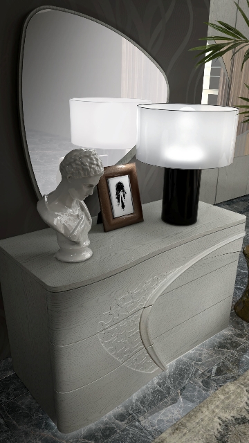 Мелодия серая (Melody Grigia) итальянская спальня