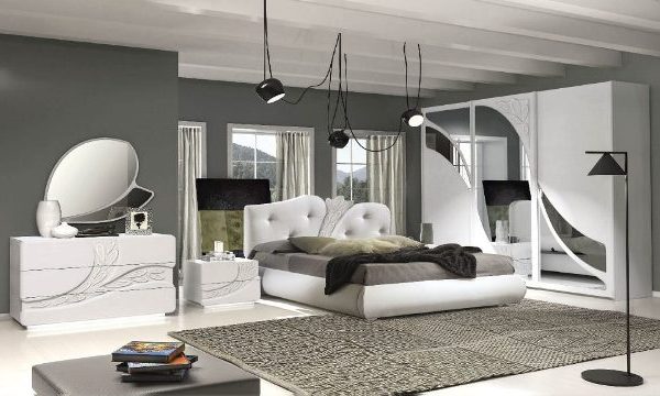 Белая итальянская спальня Ирис, TUTTOMOBILI