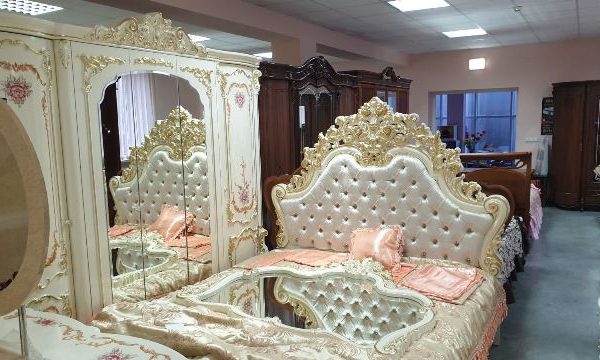 Классическая белая спальня Афина