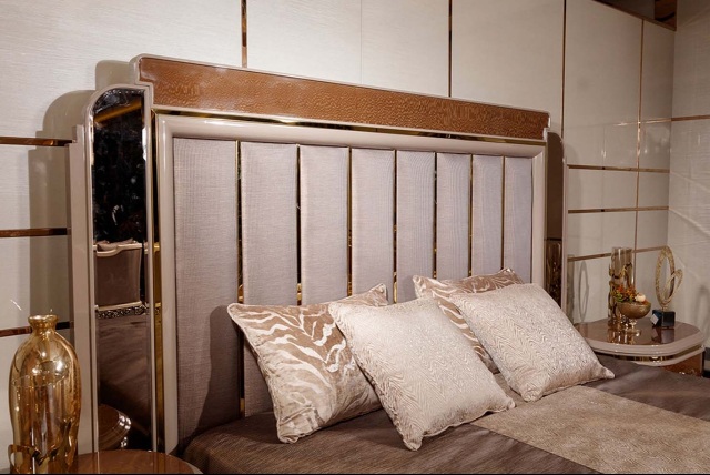 Коричневая спальня Мессина в стиле модерн Коричневая спальня Мессина в стиле модерн