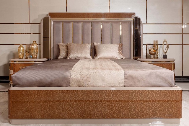 Коричневая спальня Мессина в стиле модерн Коричневая спальня Мессина в стиле модерн