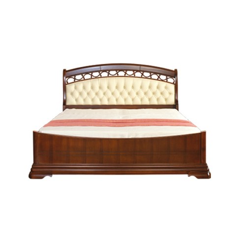 Классическая румынская кровать Элеганс с декором