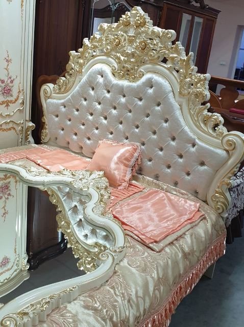 Классическая белая спальня Афина