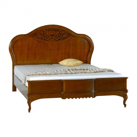 Кровать с круглым изголовьем Маттео